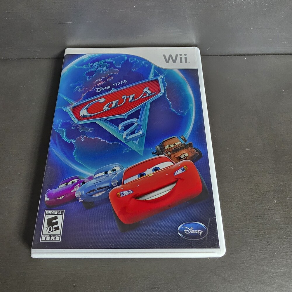 Disney Cars 2 Wii Action & Adventure E10+ 2011 NTSC-U/C Complete with Manual